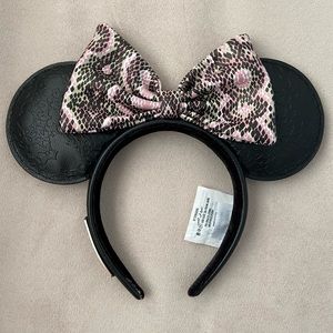 Wild about Disney Loungefly Snakeskin Minnie Ear Headband